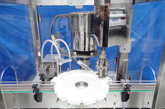 Machine de remplissage de capsules simples ou doubles 0,4-0,6 MPa Pression d'air 220V/380V