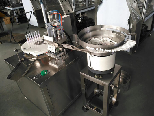 Machine de remplissage de liquide/de pâte/de poudre pharmaceutique de haute précision avec simple/double