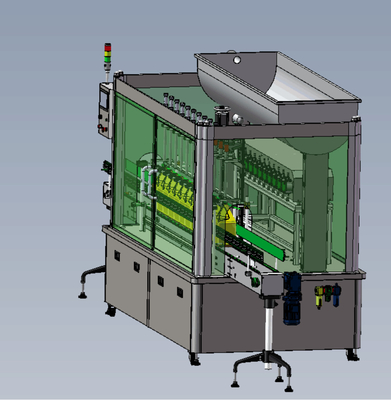 AC220V a automatisé la machine de remplissage de bouteilles avec de grande précision pour le shampooing
